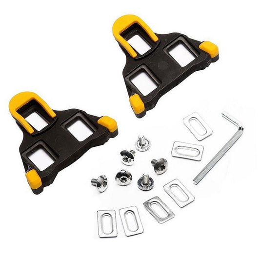 Foot pedals for road bike shoes