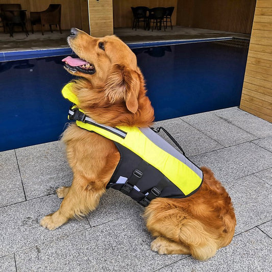 Pet Reflective Airbag Nylon Life Jacket