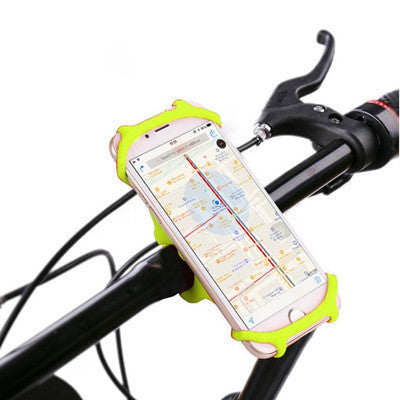 Silicone Shockproof Bicycle Navigation Clip Phone Fixing Bracket