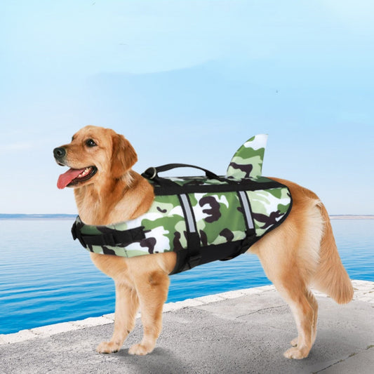 Creative Pet Camouflage Swimming Life Jacket