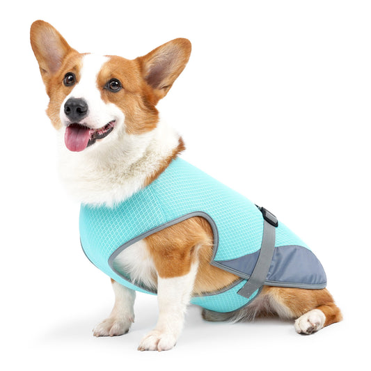 Pet Cold Feeling Dog Clothes Breathable Vest Heatstroke Prevention And Cooling