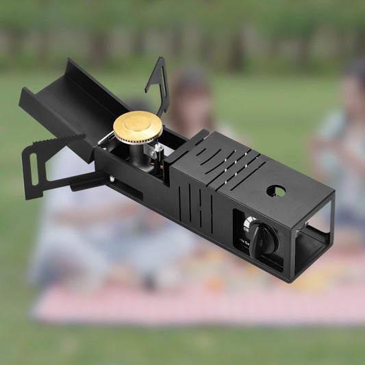 Folding Portable Gas Stove Outdoor Portable Gas Stove Camping Hot Pot Barbecue Grill