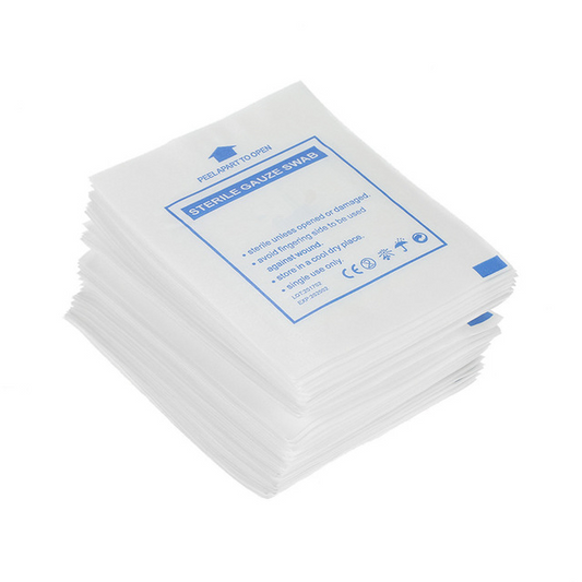 First aid training gauze sheet