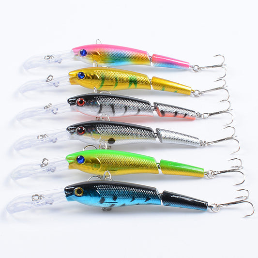 Luya lure bionic multi-section Mino lure