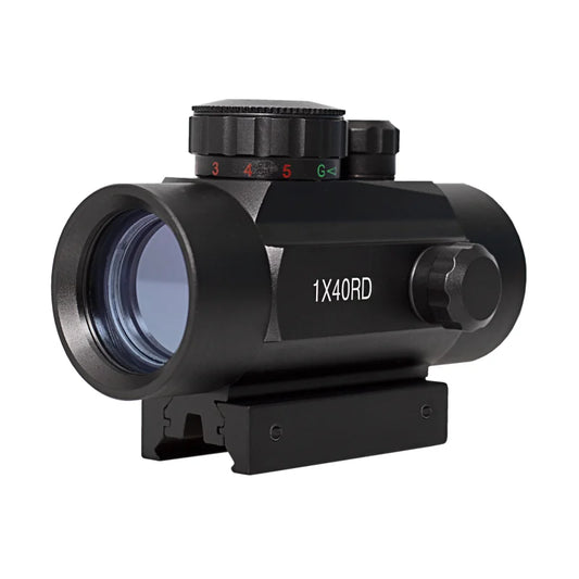 Red dot 1x40 Tactical rifle sight red dot Holographic sight with 11mm 22mm track installation telescopic sight for hunting