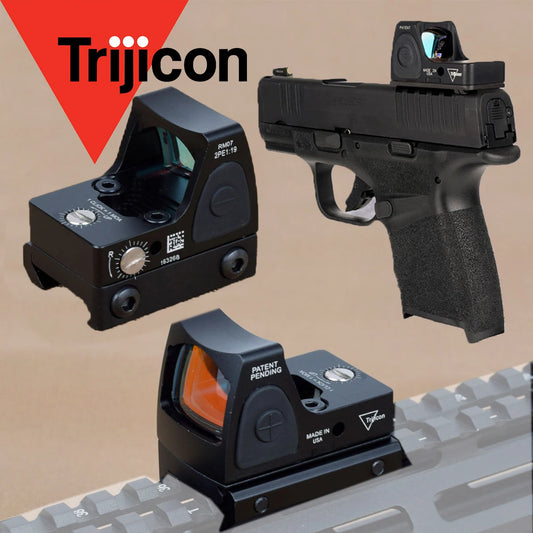 Tactical Metal Trijicon RMR HD Red Dot Sight Adjustable Collimator Pistol Reflex Glock For Hunting AR15 M4 Optics Scope