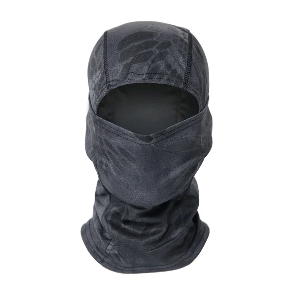 Mask Military Camo Face Mask Bandana Balaclava Hood Headwear For Men Women Tactical Training Cycling Ski Wind-Resistant Hunting