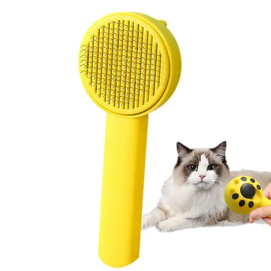 Cat Grooming Brush Ladybug Pet Long Short Hair Grooming Brush And Dematting Comb Deshedding Tool Pet Grooming Rake And Brushes