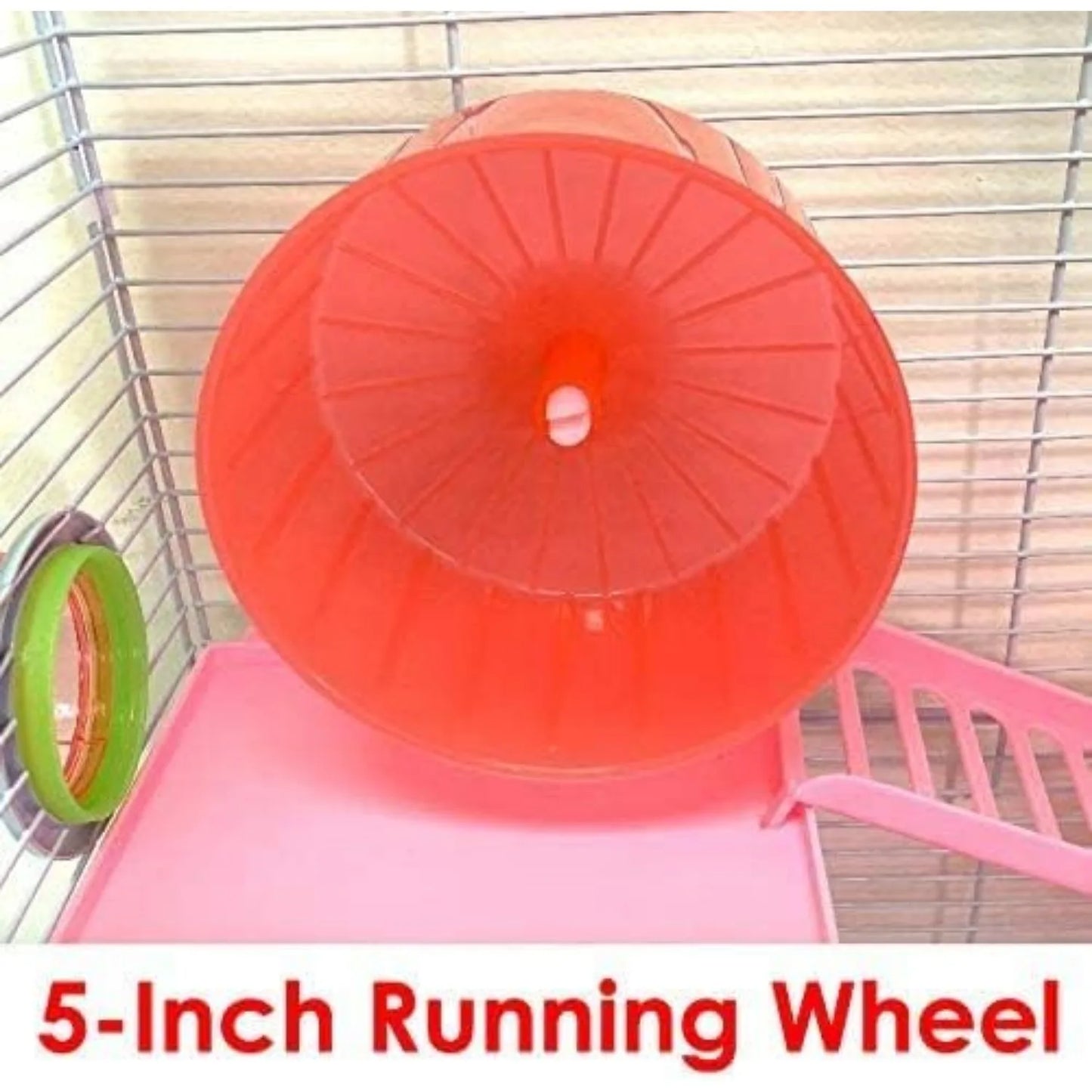 Twin Tower Habitat Hamster Home Rodent Gerbil Mouse Mice Rat Wire Animal Cage Long Crossover Tube Expandable