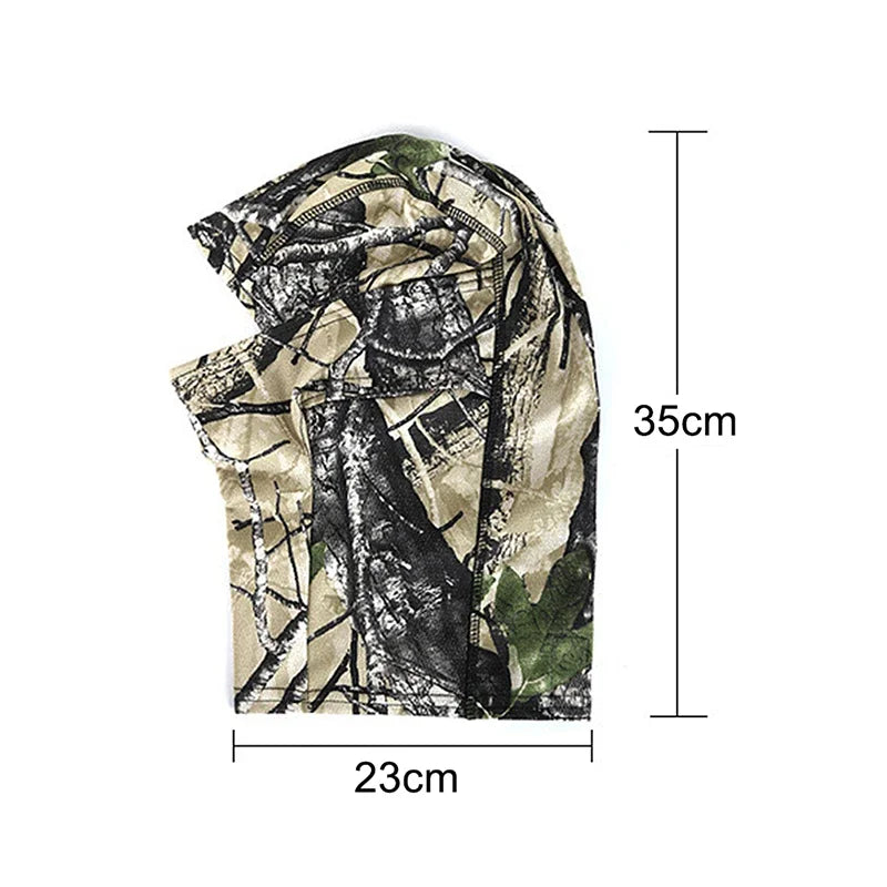 Mask Military Camo Face Mask Bandana Balaclava Hood Headwear For Men Women Tactical Training Cycling Ski Wind-Resistant Hunting