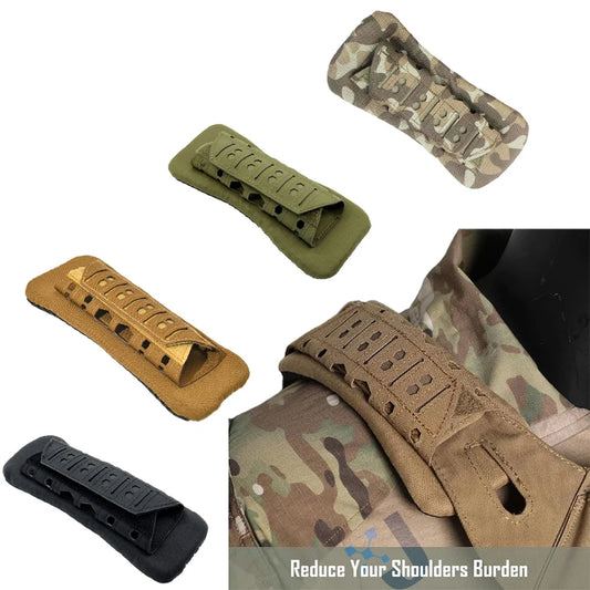 Outdoor Tactical Shoulder Pad, Breathable Tactical Sling Cushioning Non-slip Shoulder Camping Hiking Backpacking Accessories