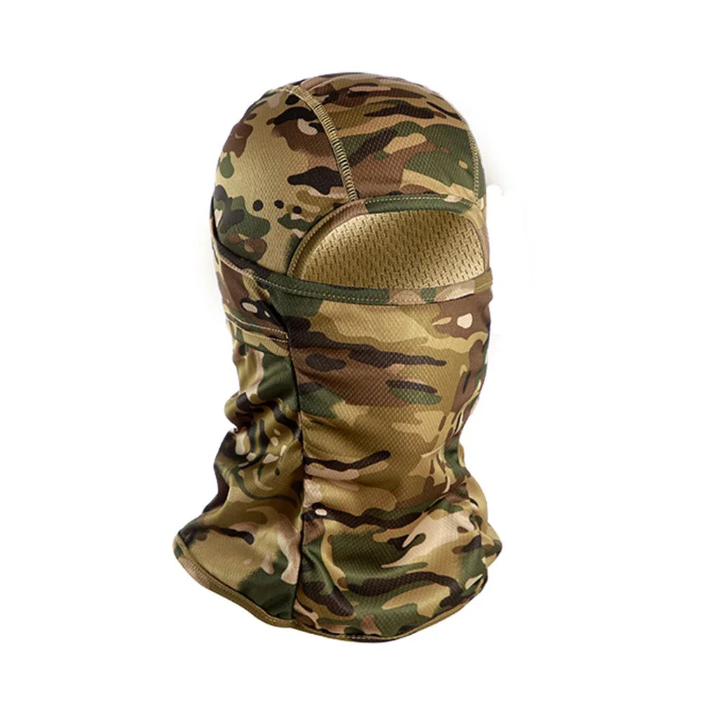 Mask Military Camo Face Mask Bandana Balaclava Hood Headwear For Men Women Tactical Training Cycling Ski Wind-Resistant Hunting