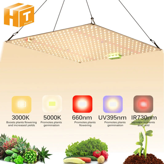 1000W Full Spectrum LED Grow Light Quantum Sunlike Grow Lamp LM281B For Greenhouse Plant Growth Lighting Dimmable