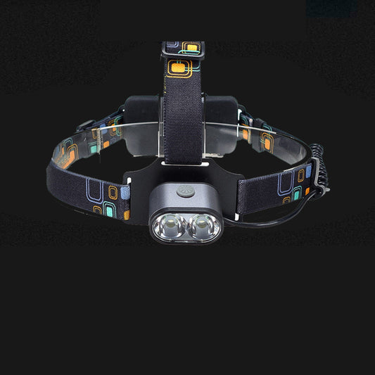 Led Headlamp Head-mounted USB Charging