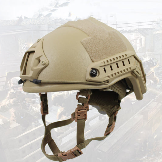 PE Polymer Material Tactical Bulletproof Helmet