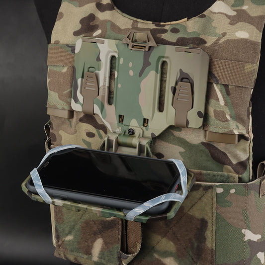 Tactical Outdoor Camouflage Mobile Phone Folding Navigation Bracket